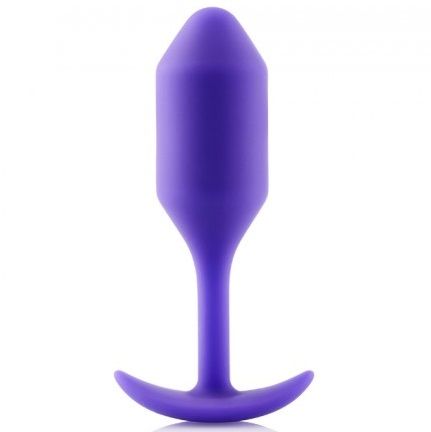 B-VIBE - SNUG ANAL PLUG 2 FLIEDER