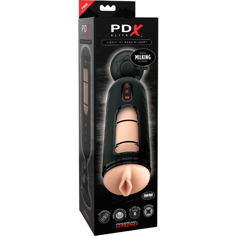 PDX ELITE - VIBRATING MEGAMILKER
