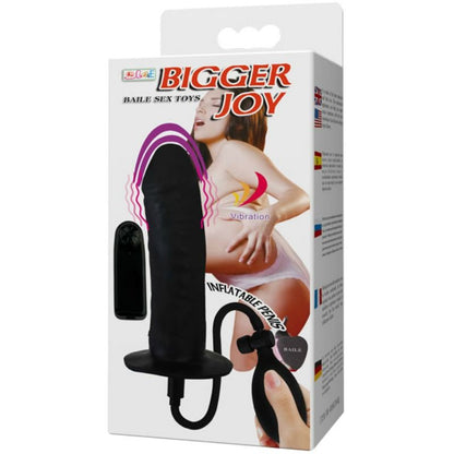 BAILE - GRÖSSERER JOY AUFBLASBARER PENIS MIT VIBRATION 16 CM