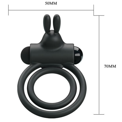 PRETTY LOVE - OSMOND VIBRATOR RING MADE OF SILICONE