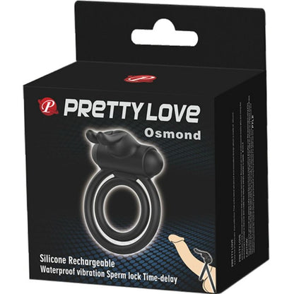 PRETTY LOVE - OSMOND VIBRATOR RING MADE OF SILICONE