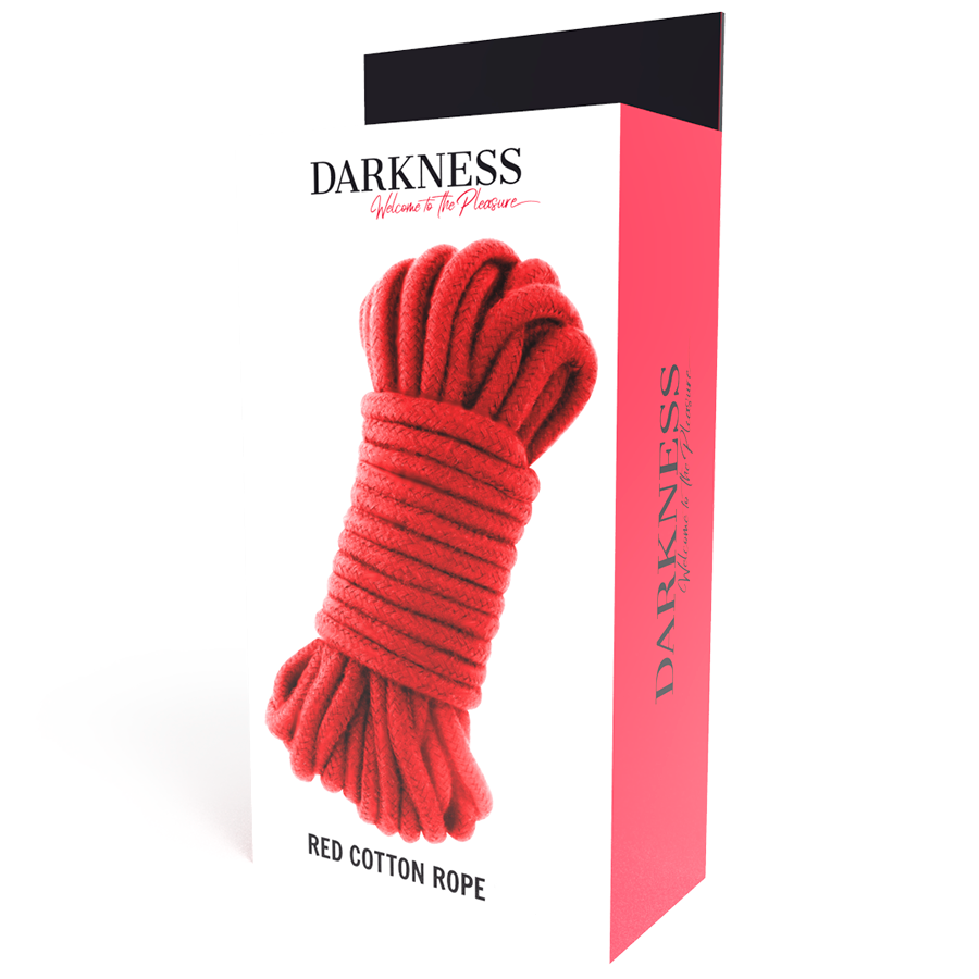 DARKNESS - JAPANISCHES SEIL 5 M ROT