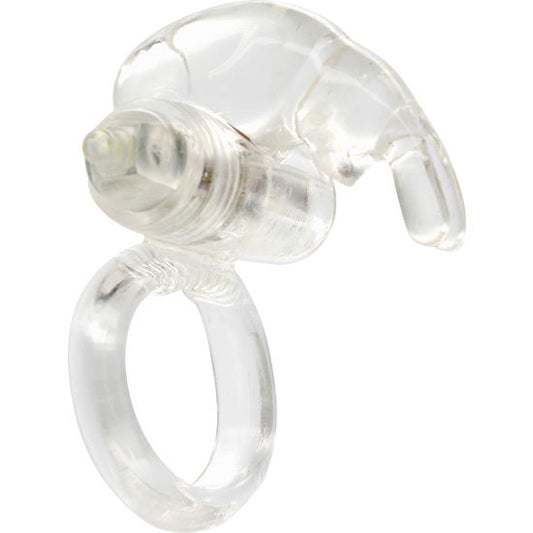 SEVEN CREATIONS - TRANSPARENT VIBRATOR RING MADE OF SILICONE