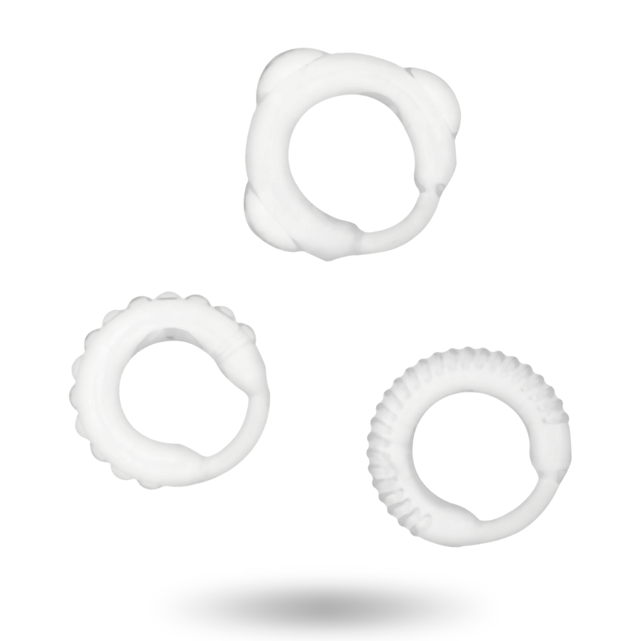 ADDICTED TOYS - C-RING-SET KLAR