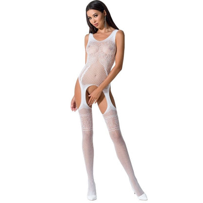 PASSION - WOMAN BS061 BLACK BODYSTOCKING, ONE SIZE