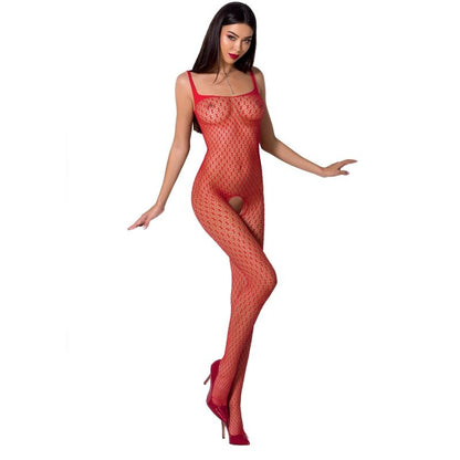 PASSION - WOMAN BS071 BLACK BODYSTOCKING, ONE SIZE