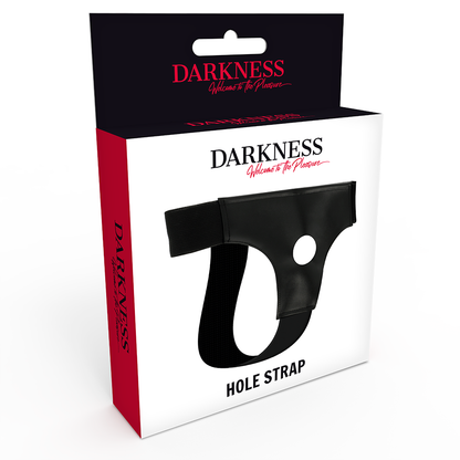 DARKNESS - BELT WITH HOLE ONE SIZE