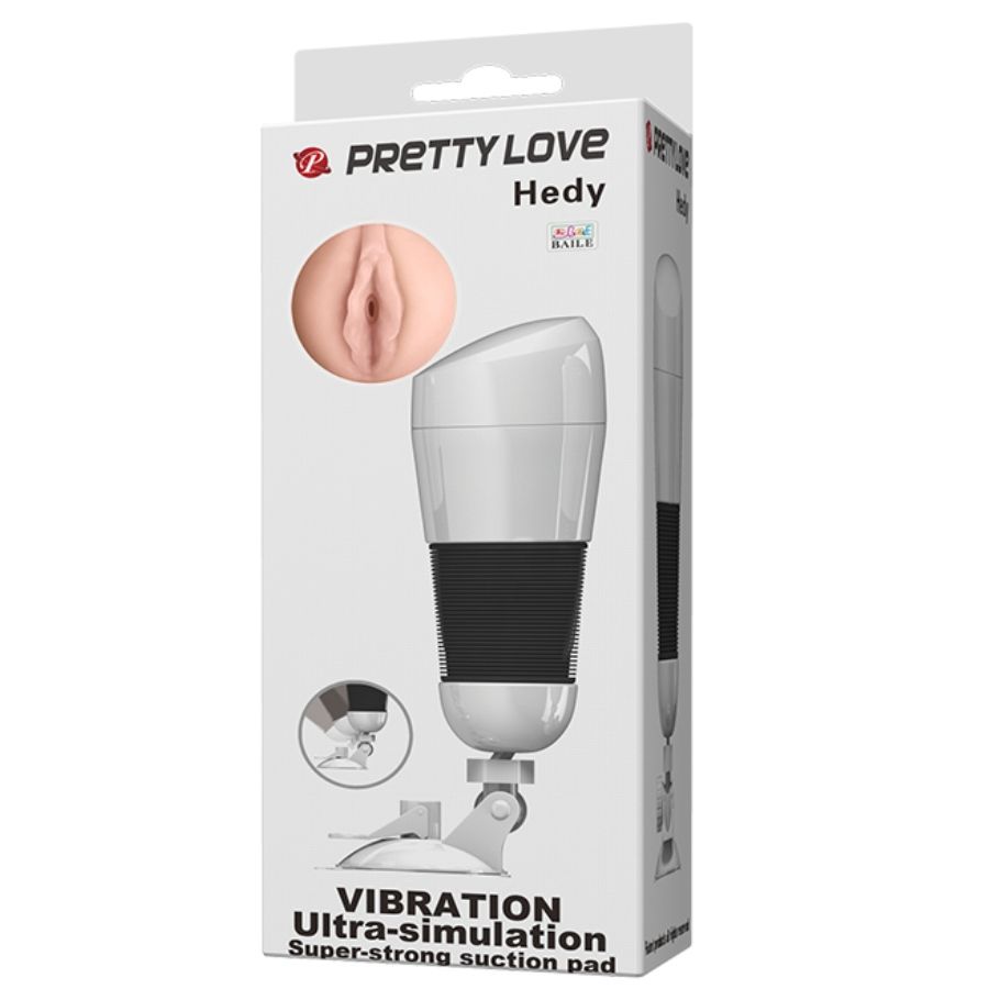 PRETTY LOVE - HEDY VAGINA MASTURBATOR MIT VIBRATION