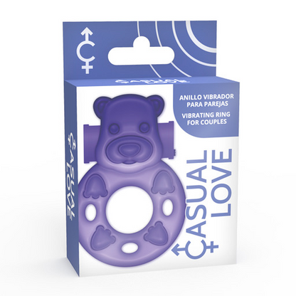 CASUAL LOVE - 26 PURPLE BUNNY VIBRATOR RING