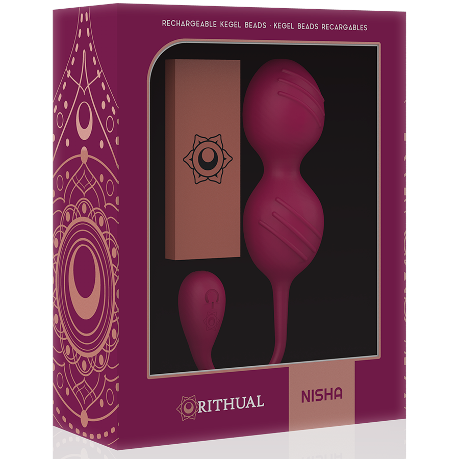 RITHUAL - NISHA - RECHARGEABLE VIBRATING KEGELBALL ORCHID