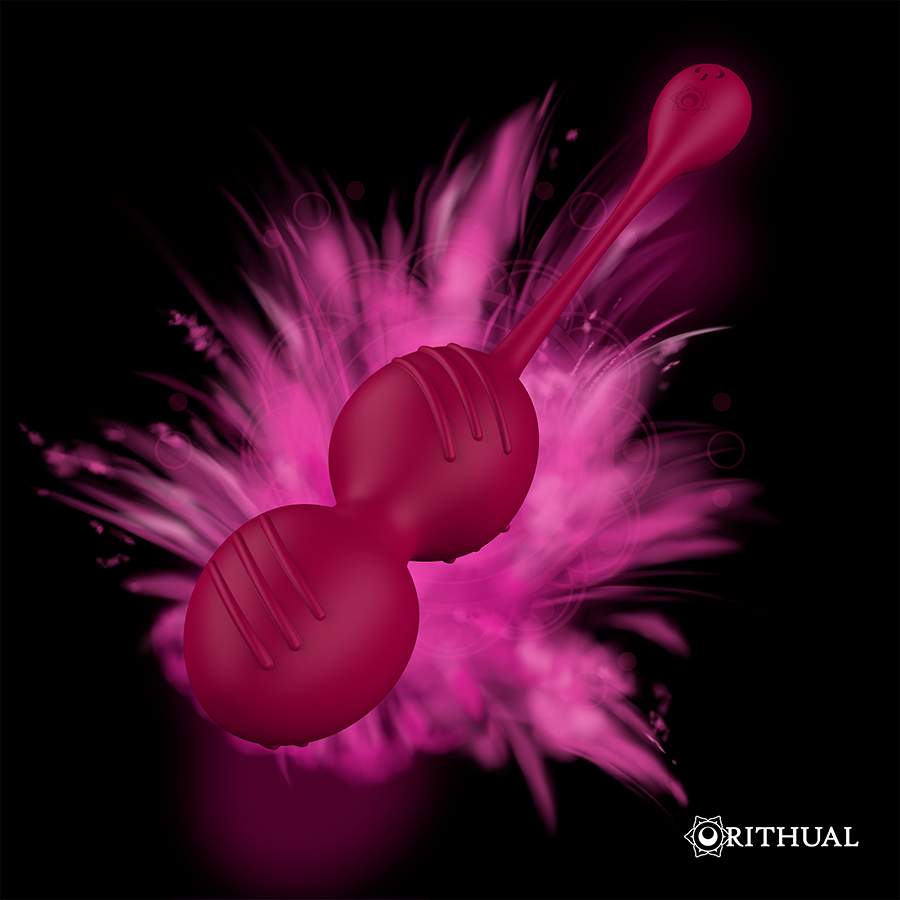 RITHUAL - NISHA - RECHARGEABLE VIBRATING KEGELBALL ORCHID