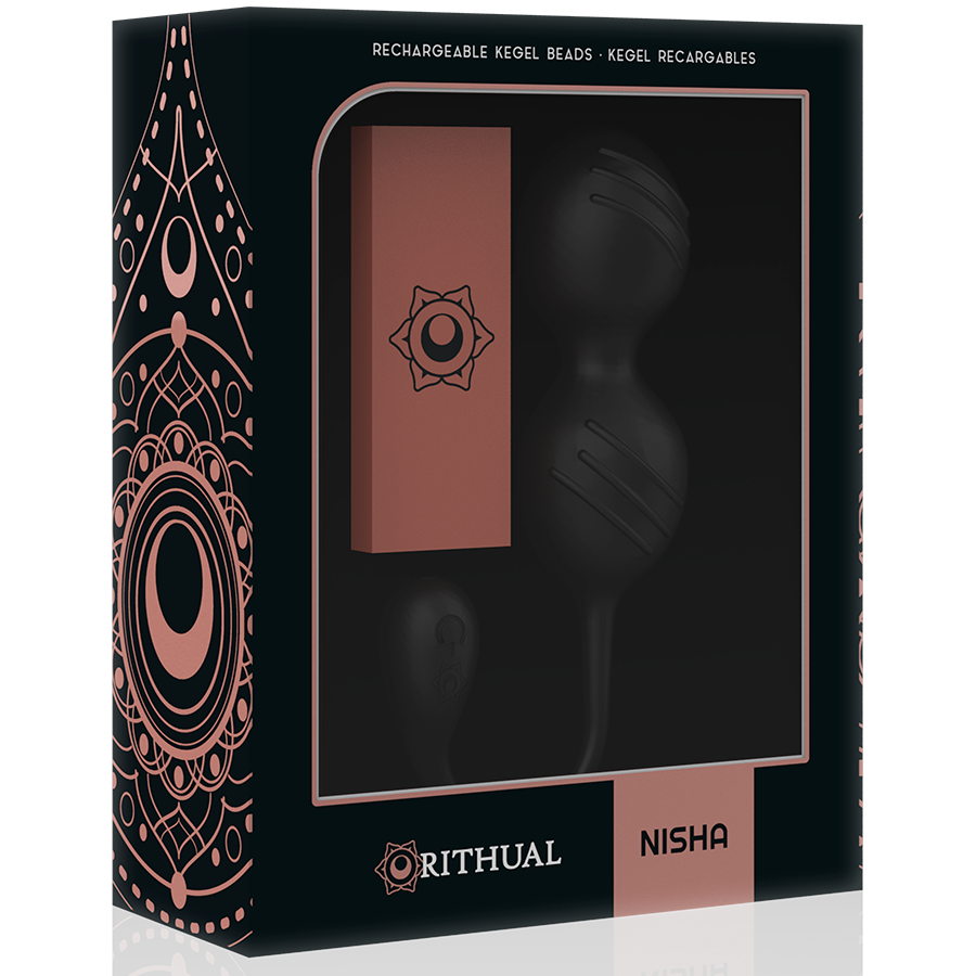 RITHUAL - NISHA - RECHARGEABLE VIBRATING KEGELBALL ORCHID