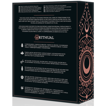 RITHUAL - NISHA - RECHARGEABLE VIBRATING KEGELBALL ORCHID