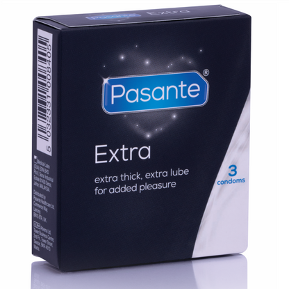 PASANTE - EXTRA-KONDOM EXTRA DICK 3 EINHEITEN