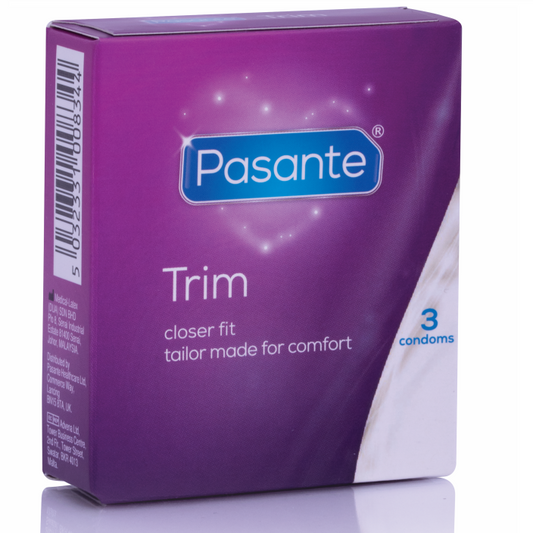 PASANTE - THIN TRIM MS DÜNNES KONDOM 3 EINHEITEN