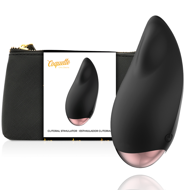 COQUETTE CHIC DESIRE - CLITORIAL STIMULATOR BLACK / GOLD