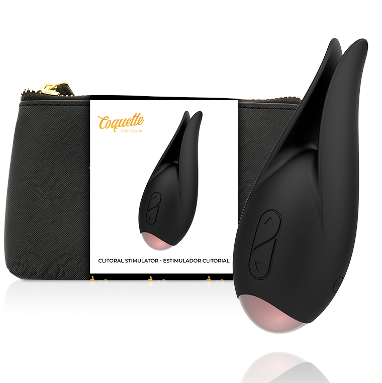 COQUETTE CHIC DESIRE - CLITORIAL STIMULATOR BLACK / GOLD