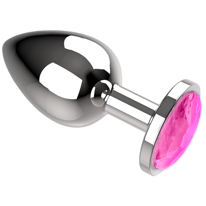 COQUETTE CHIC DESIRE - ANALPLUG METALL PINK FARBE GRÖSSE L 4 X 9 CM