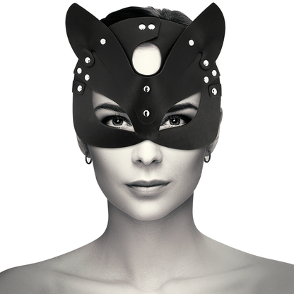 COQUETTE CHIC DESIRE - VEGANE LEDERMASKE MIT KATZENOHREN