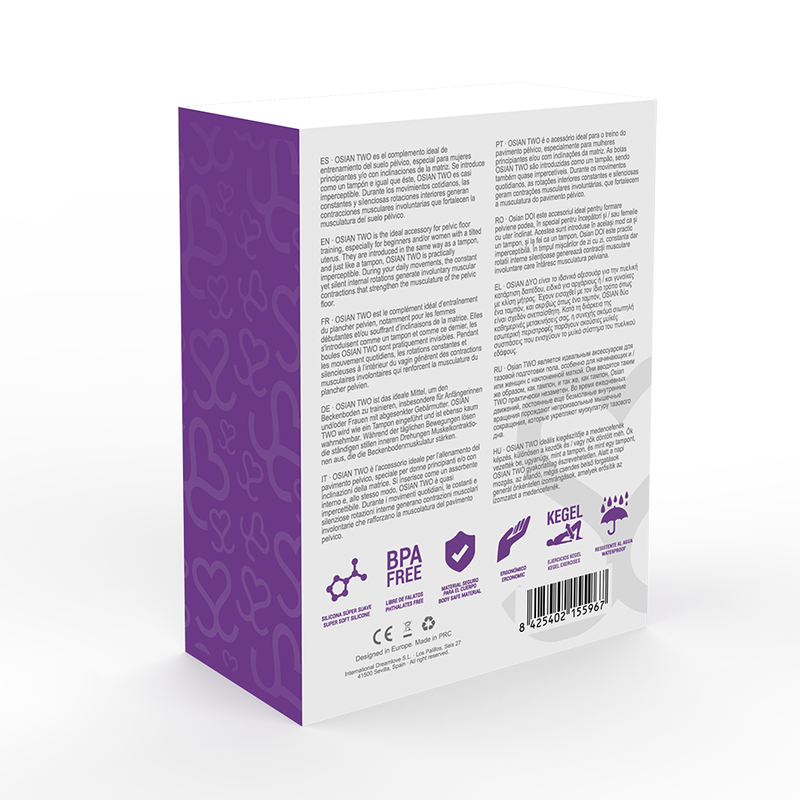 MORESSA - OSIAN TWO PREMIUM PURPLE SILICONE