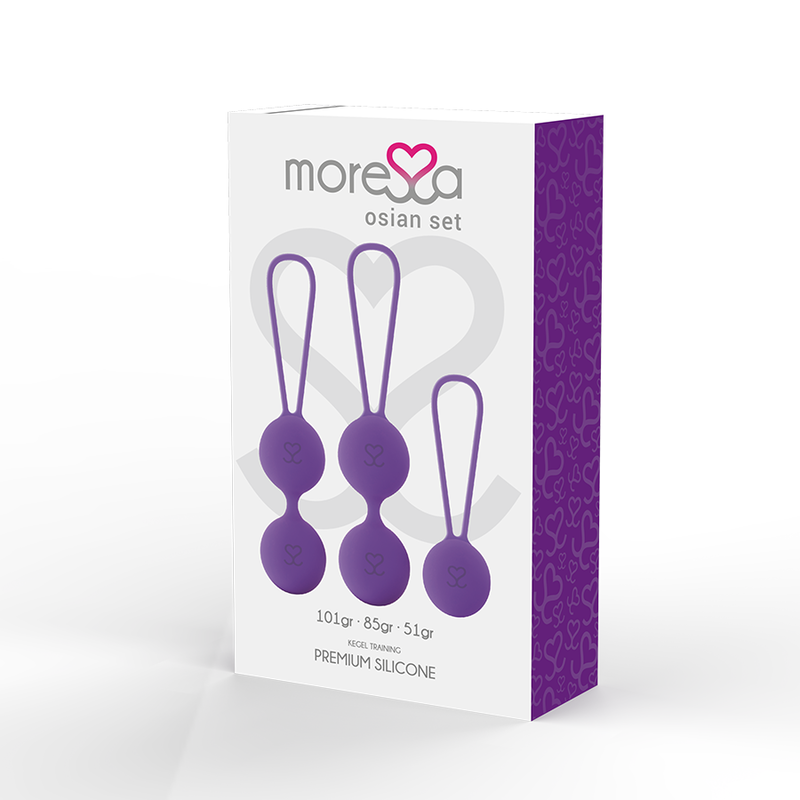 MORESSA - OSIAN SET PREMIUM PURPLE SILICONE