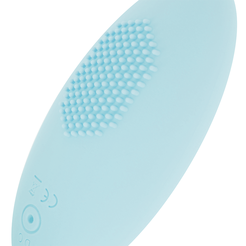 OHMAMA - TEXTURED VIBRATION EGG 10 MODES BLUE