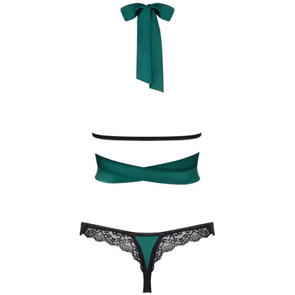 OBSESSIVE - SENSUELIA SET TWO PIECE RED XXL