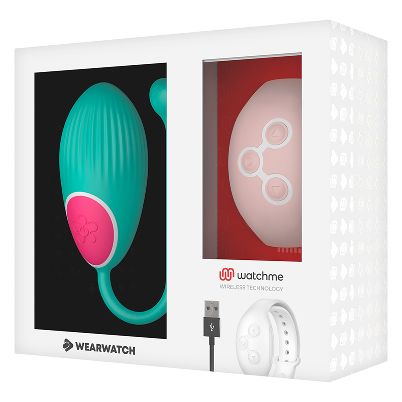 WEARWATCH - WATCHME TECHNOLOGY REMOTE CONTROL EGG SEAWATER / PINK