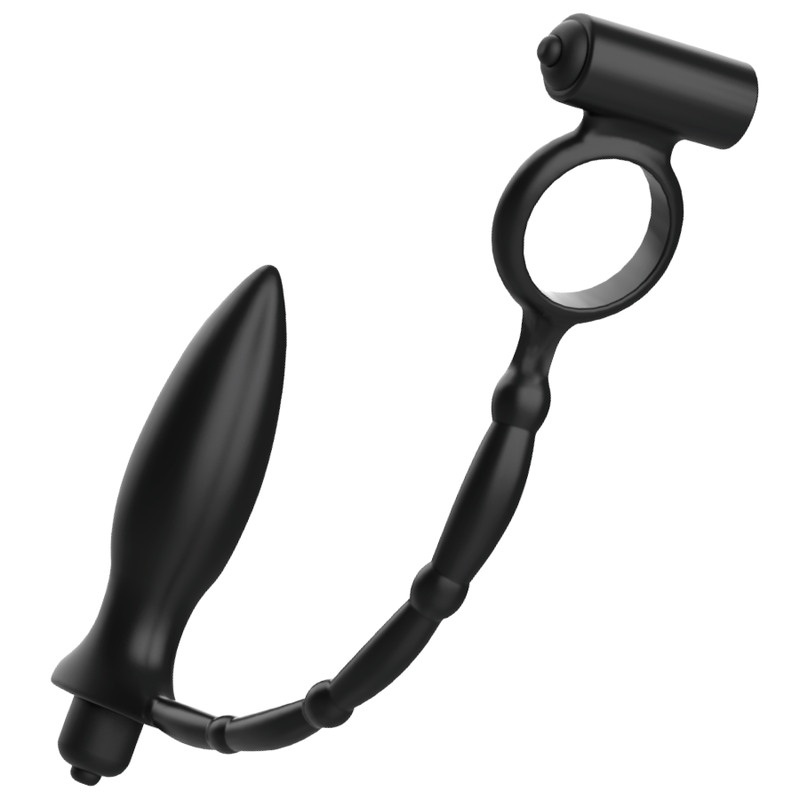 ADDICTED TOYS - ANAL PLUG WITH VIBRATION RING