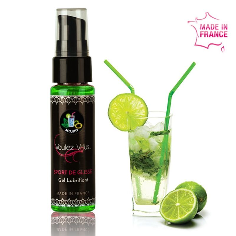 VOULEZ-VOUS - SCHMIERMITTEL AUF WASSERBASIS - MOJITO - 35 ML